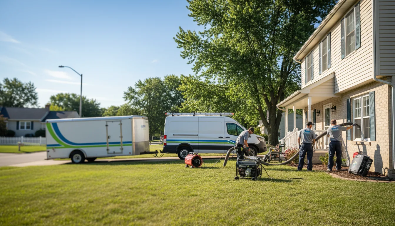 Flooded Basement Restoration And Cleanup With Repair in Port Austin, MI near me